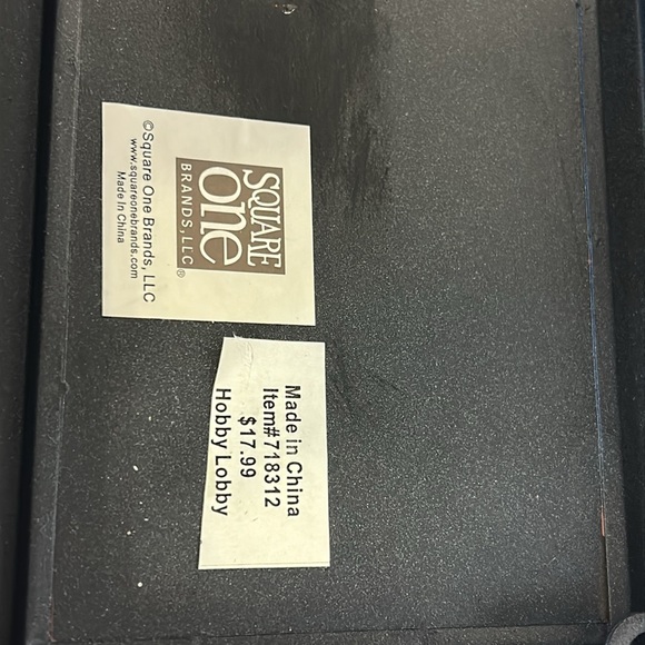 Bait shop metal  rustic sign hangable square one brand hobby lobby - Picture 5 of 6